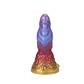 Leo Gradient Red Purple Gold Fantasy Dildo