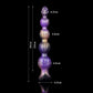 Anal Beads in Shimmering Purple (4 Sizes)