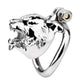 FRRK-259 Tiger Metal Chastity Cage