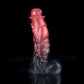 Spiny Orange Black Fantasy Dildo-Knot Dildo