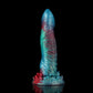 Gun Tip Gradient Blue Green Fantasy Dildo