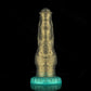 Hippo Gradient Yellow Green Fantasy Dildo- Animal Dildo