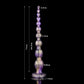 Anal Beads in Shimmering Purple (4 Sizes)