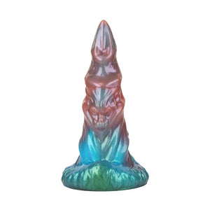 Bullhorn Red Blue Green Electric Vibrating Dildo