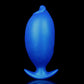 Spiral Ridge Inflatable Anal Plug