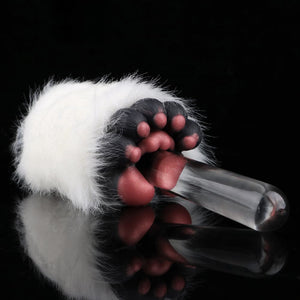 Plush Black Paws Male Masturbator