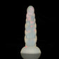 Twisted Jelly Transparent Color Dildo - Luminous Dildo