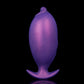 Spiral Ridge Inflatable Anal Plug