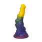 Cancer Gradient Yellow Purple Fantasy Dildo