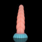 Twisted Pink Blue Dildo