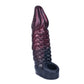 FRRK-304—220mm Octopus Suction Cup Silicone Penis Sleeve – Textured Step Ribbed Design Male Enhancer with Deep Grip Stimulation, Body-Safe Silicone