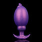 Knotted Inflatable Anal Plug with Hand Pump – Expandable Silicone Butt Plug (4 Colors)
