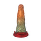 Libra Orange Green Red Fantasy Dildo