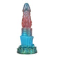 Spike Red Blue Green Electric Vibrating Dildo