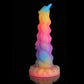 Sphinx Blue Yellow Purple Fantasy Dildo-Knot Dildo-Glow In The Dark Dildo