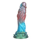 Alien Red Blue Green Electric Vibrating Dildo