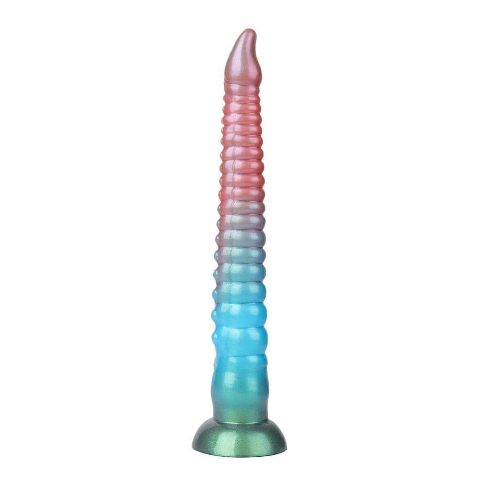 Octopus Tentacle Red Blue Green Electric Vibrating Dildo