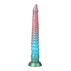 Octopus Tentacle Red Blue Green Electric Vibrating Dildo
