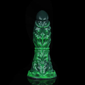 Green Black Capricorn Inflatable Dildo