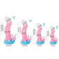 Dinosaur White Pink Blue Fantasy Dildo