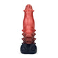 Spiny Orange Black Fantasy Dildo-Knot Dildo