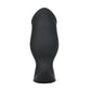 Inflatable Weighted Anal Plug – Platinum Liquid Silicone Beginner Butt Plug with Free-Rolling Stainless Steel Beads & Adjustable Air Pump