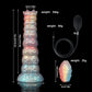 Dennis Colorful Inflatable Ovipositor Dildo