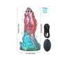 Leo Red Yellow Green Electric Vibrating Dildo
