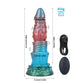 Spike Red Blue Green Electric Vibrating Dildo