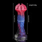 Cannibal Flower Gradient Red Blue Purple Dildo