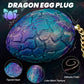 Dragon Egg Anal Plug | Fantasy Iridescent Dragon Scale Butt Plug with Pull Chain