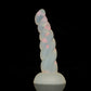 Twisted Jelly Transparent Color Dildo - Luminous Dildo