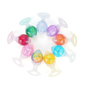 Drill Crystal Butter Plugs -9 Color