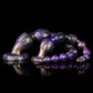 Galaxy Swirl Silicone Anal Beads – Flexible Long Beaded Plug with Suction Cup Base