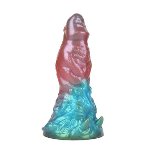 Leo Red Yellow Green Electric Vibrating Dildo