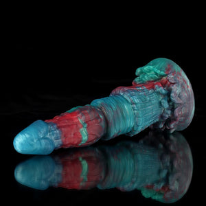 Snag Gradient Blue Green Fantasy Dildo