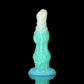 Dog Blue Green Knot Dildo