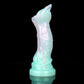 Cannibal Flower with white-green translucent dildo