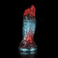 Dragon Kiss Gradient Red Blue Fantasy Dildo