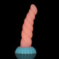 Twisted Pink Blue Dildo