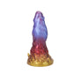 Leo Gradient Red Purple Gold Fantasy Dildo