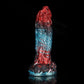 Dragon Kiss Gradient Red Blue Fantasy Dildo