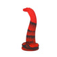 Snake Red Black Fantasy Dildo