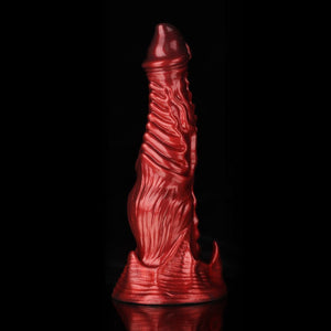 Ghostly Crimson Fantasy Dildo