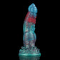 Dog Gradient Blue Green Fantasy Dildo-Knot Dildo