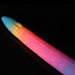 Eel Blue Yellow Purple Luminous Dildo - Tentacle Dildo