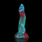 Gun Tip Gradient Blue Green Fantasy Dildo