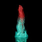 Ghostly Crimson Red Green Fantasy Dildo