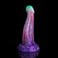 Cobra Purple White Green Dildo