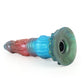 Spike Red Blue Green Electric Vibrating Dildo